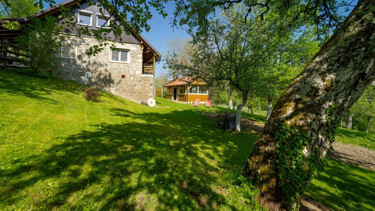 Holiday Home "Sleme" With Jacuzzi, Big Garden And Arbor With Fireplace Skrad Екстериор снимка