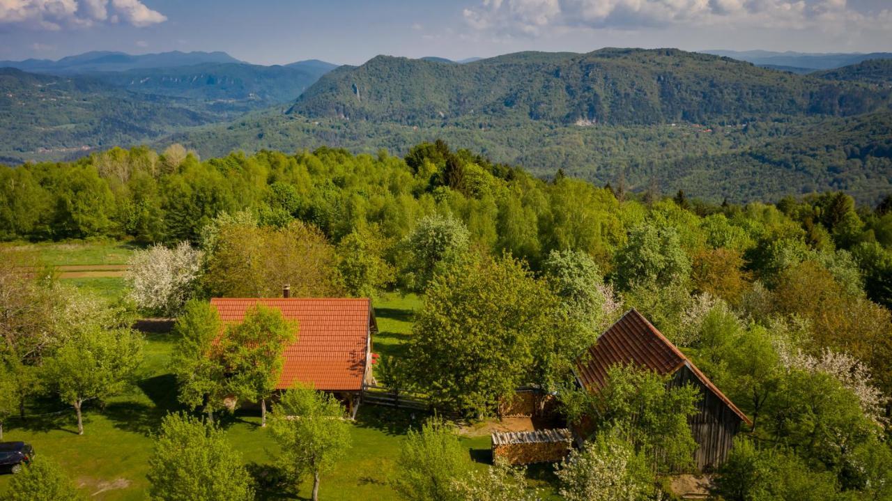 Holiday Home "Sleme" With Jacuzzi, Big Garden And Arbor With Fireplace Skrad Екстериор снимка